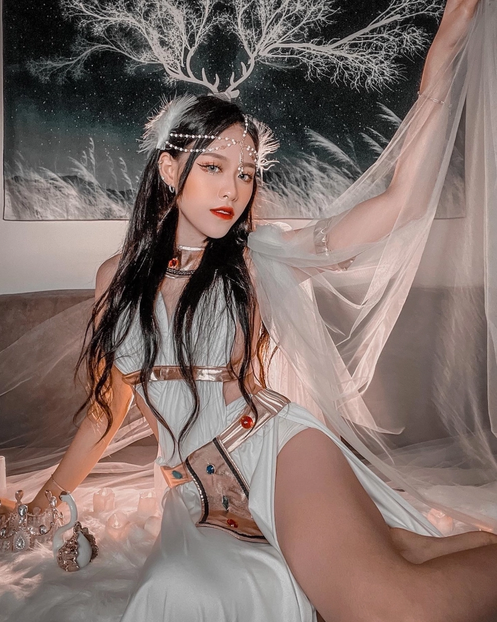Biểu cảm lầy lội Trà Đặng TikTok nổi bật