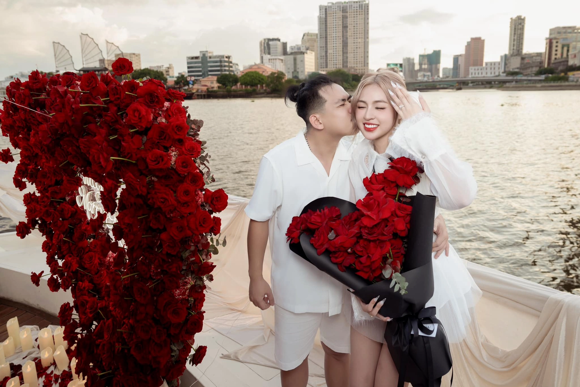 Hình ảnh Trần Thanh Tâm tuyệt đẹp ngày vu quy