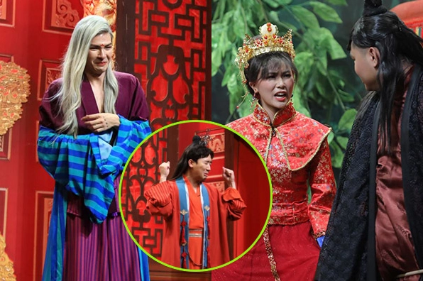 MisThy khéo léo bên Denis Đặng trên sân khấu