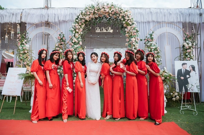 Thảo Nari lộng lẫy vu quy