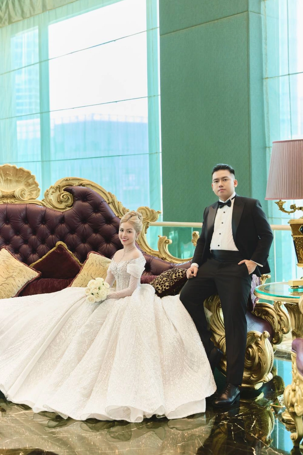 Trần Thanh Tâm pose ảnh cưới chuyên nghiệp