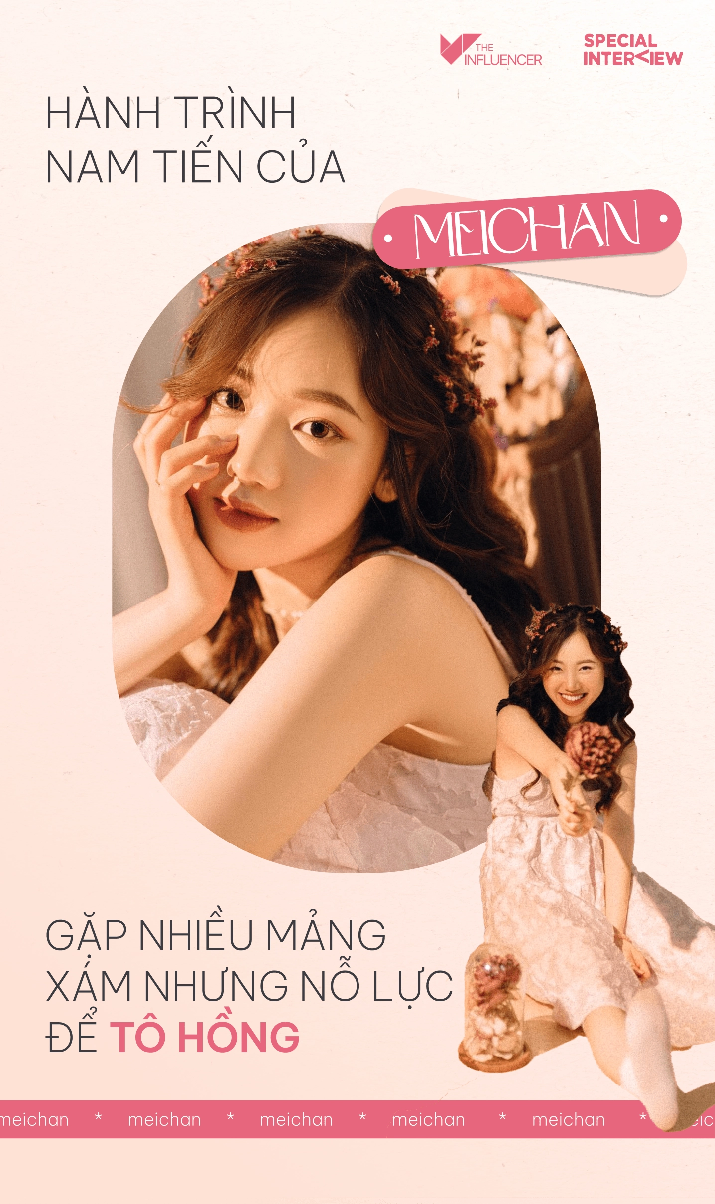 Vẻ đẹp chân thực Meichan - Hà Trang trong lifestyle hàng ngày