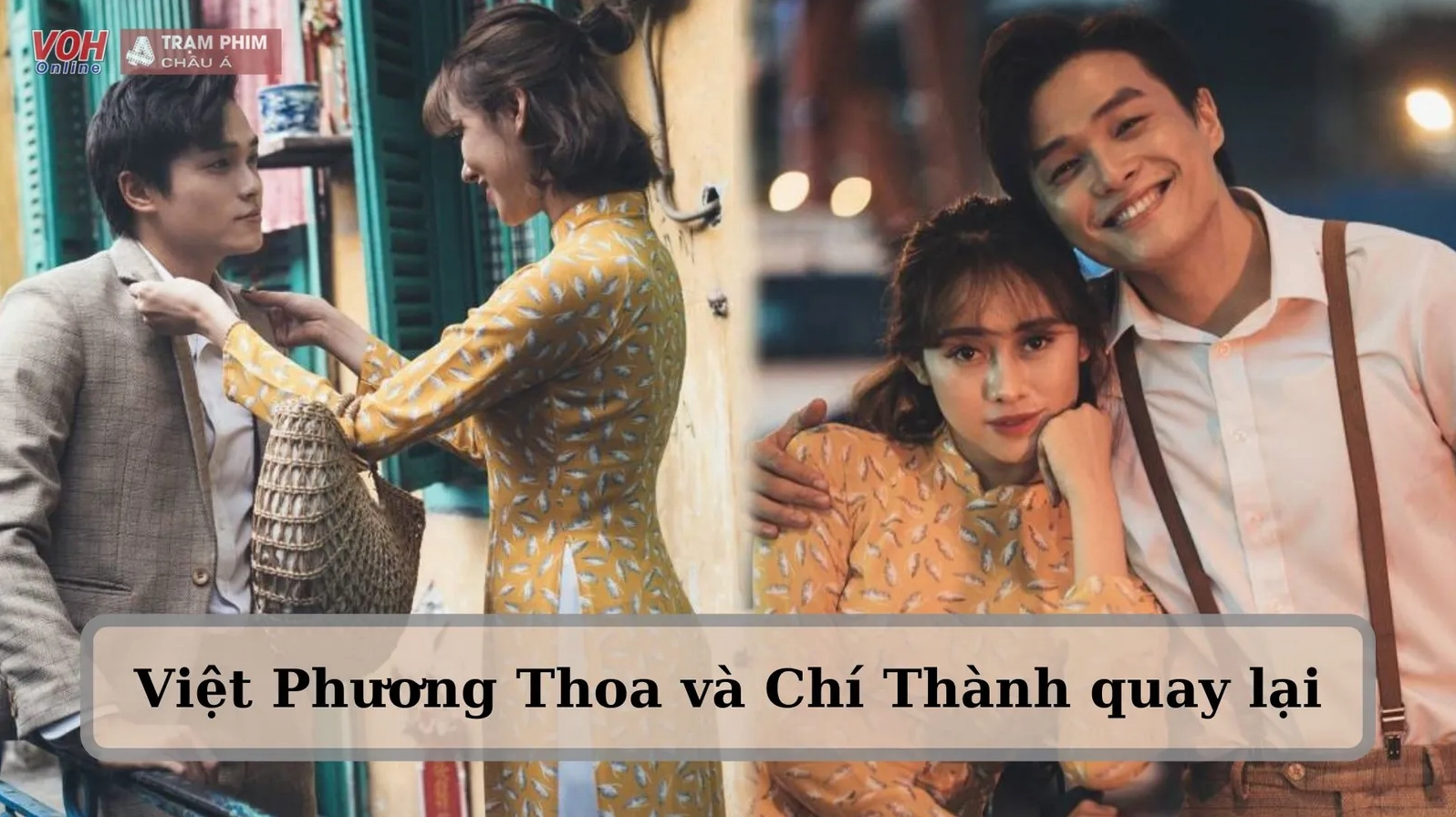 Việt Phương Thoa và Chí Thành lãng mạn