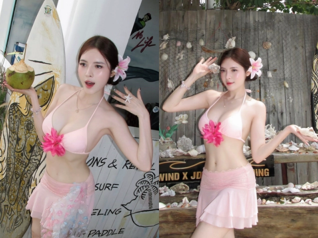 Võ Ngọc Trân diện bikini quyến rũ chào hè