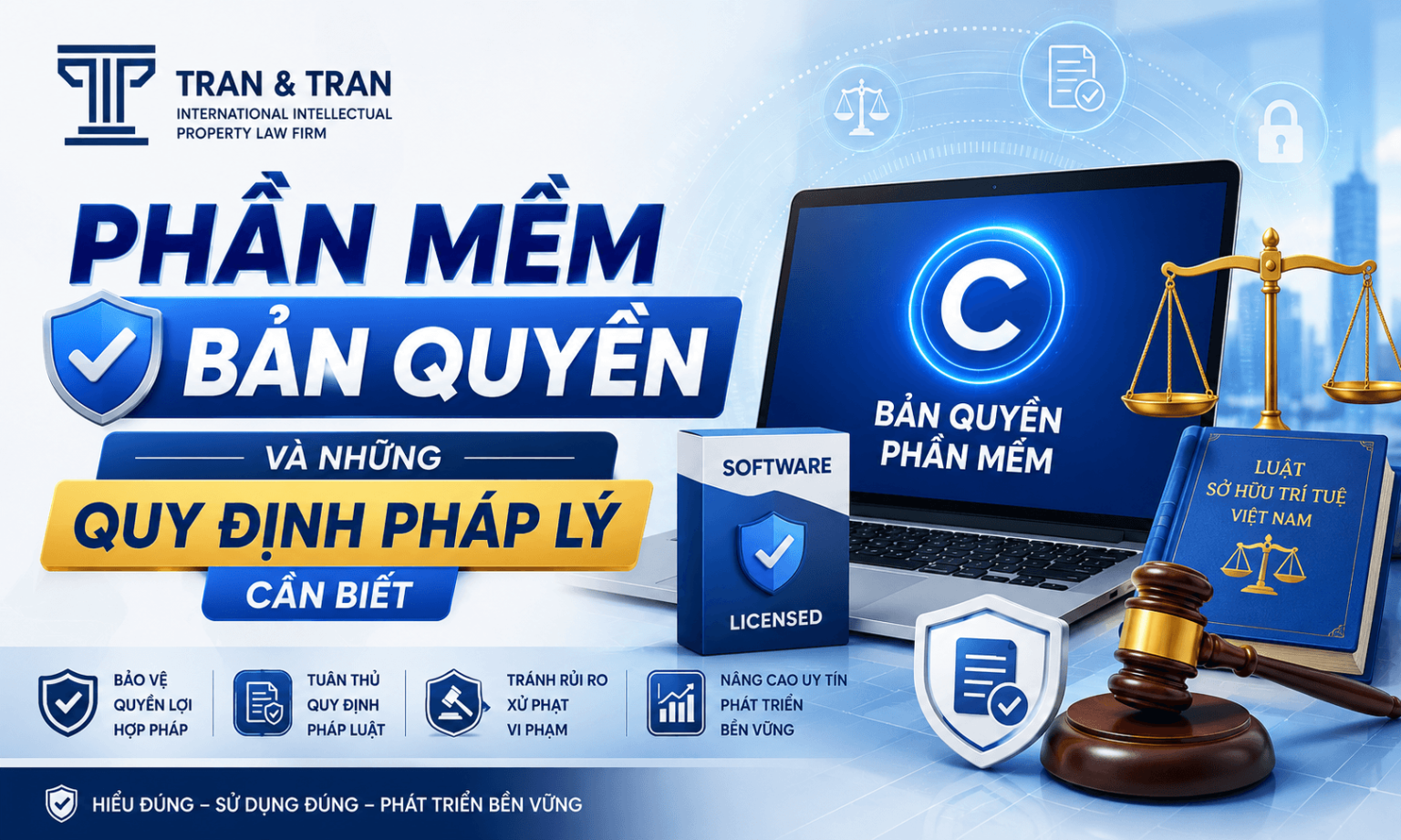 Phần mềm bản quyền: Lợi ích và cách sử dụng đúng quy định