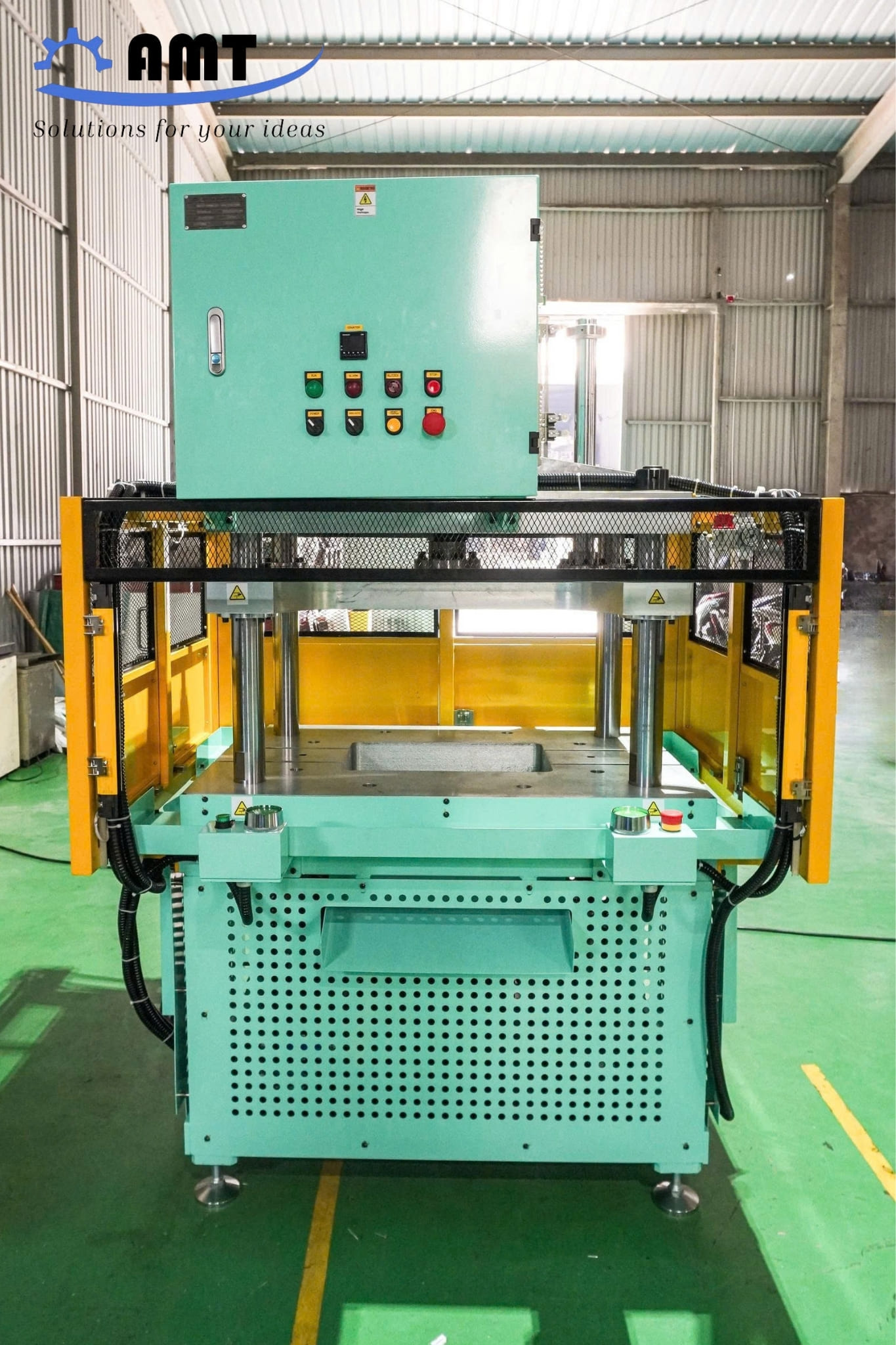 Máy ép thủy lực do AMT VINA thiết kế và chế tạo